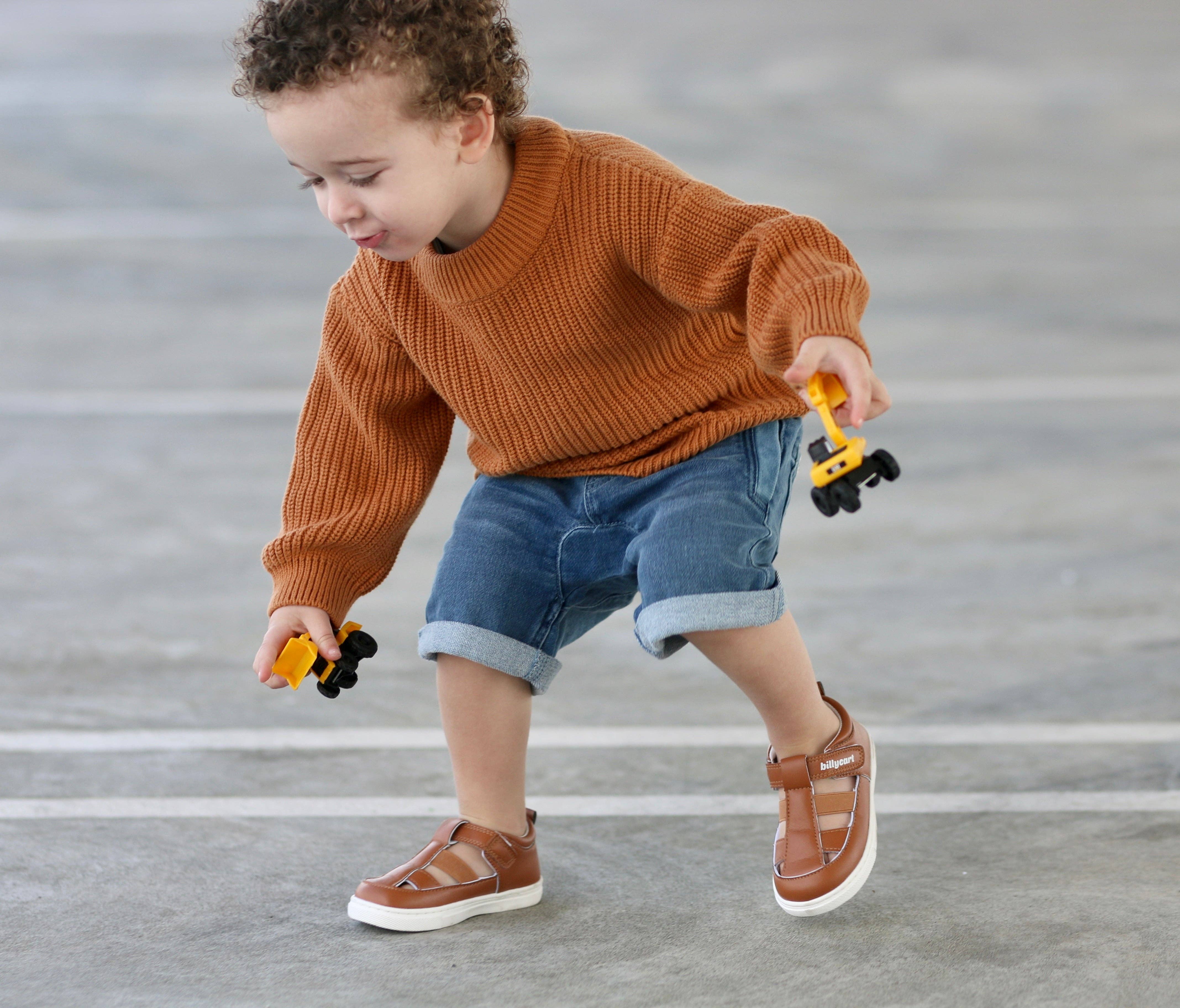 Billycart Kids | LENNIE tan unisex toddler sandals