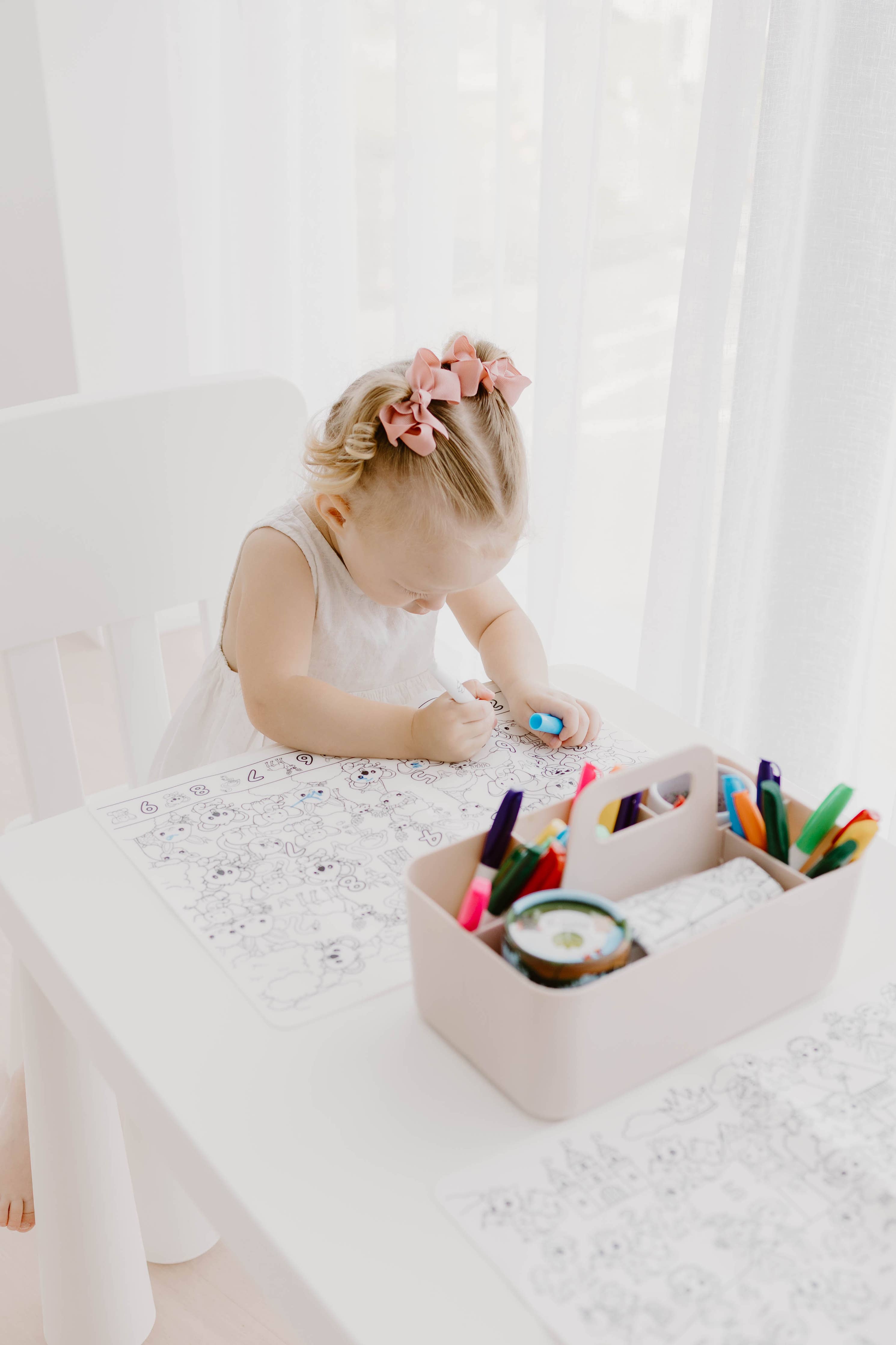 Nourish By Nature - Reusable Colouring Mat | Princess Seek & Spot A3 Silicone