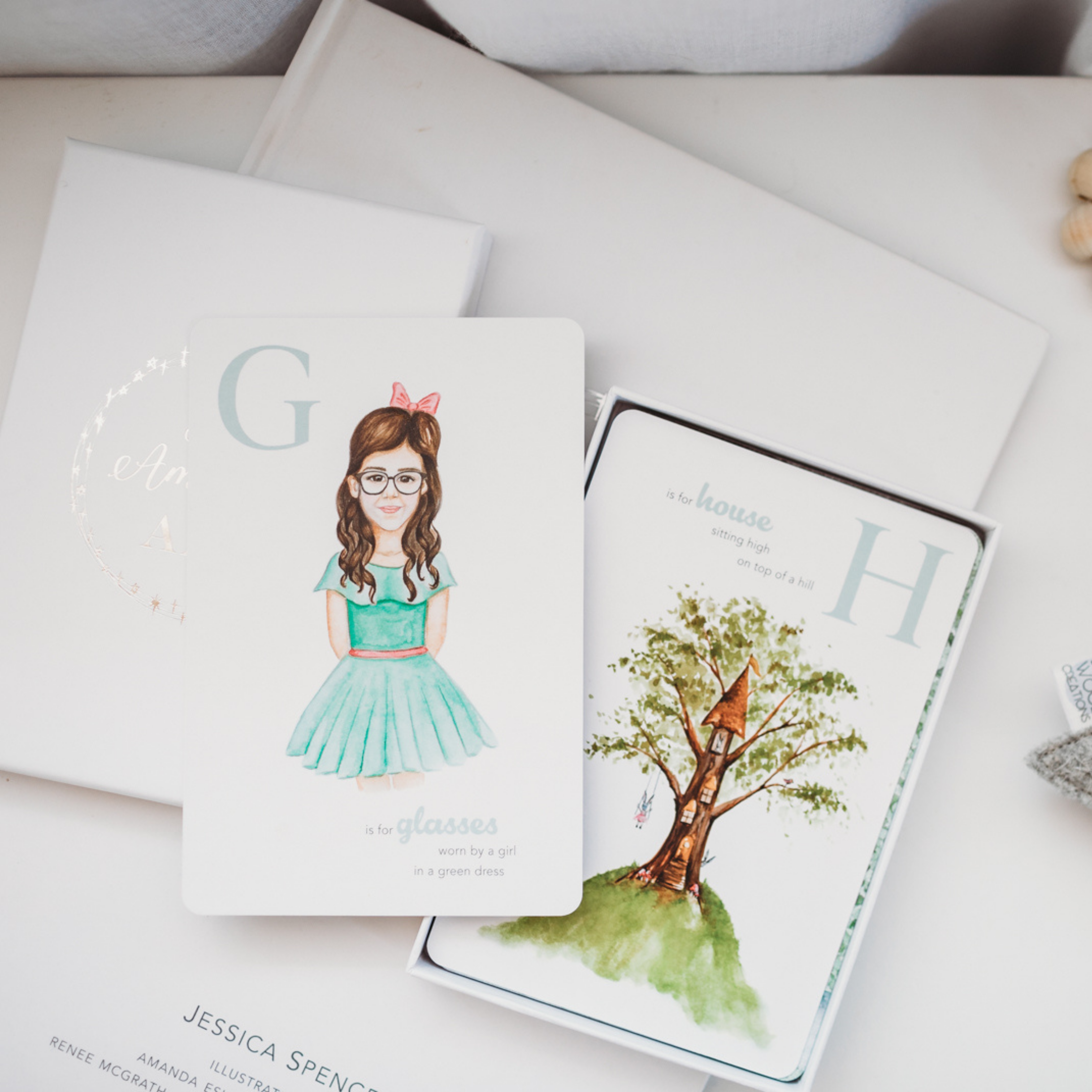 Adored Illustrations | The Amazing ABC Flash Cards