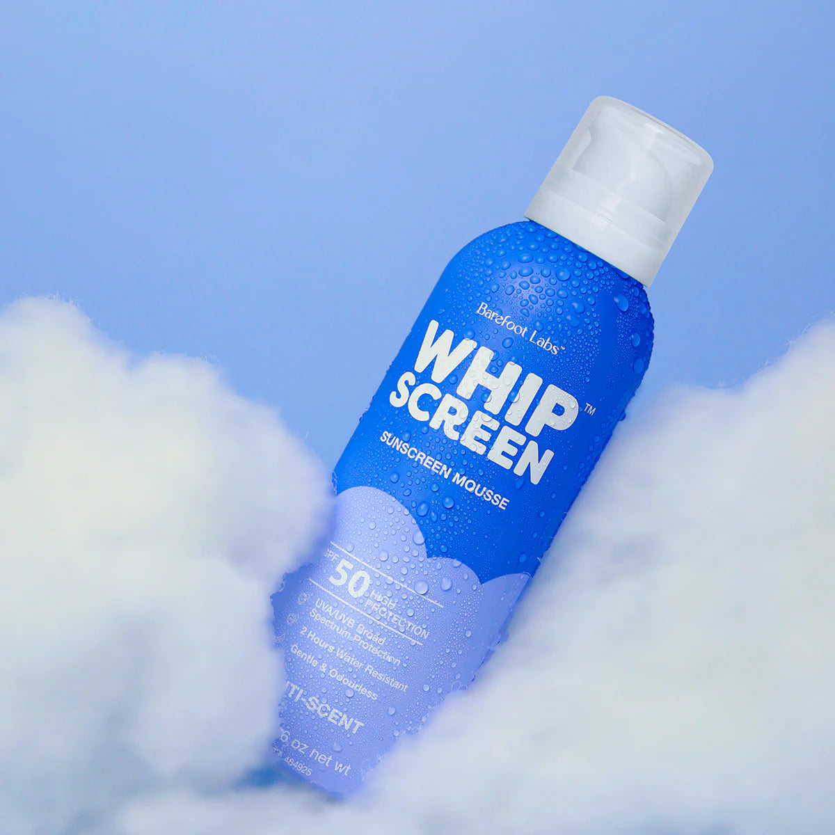 WHIPSCREEN™ SPF50 Sunscreen Mousse | Anti-Scent