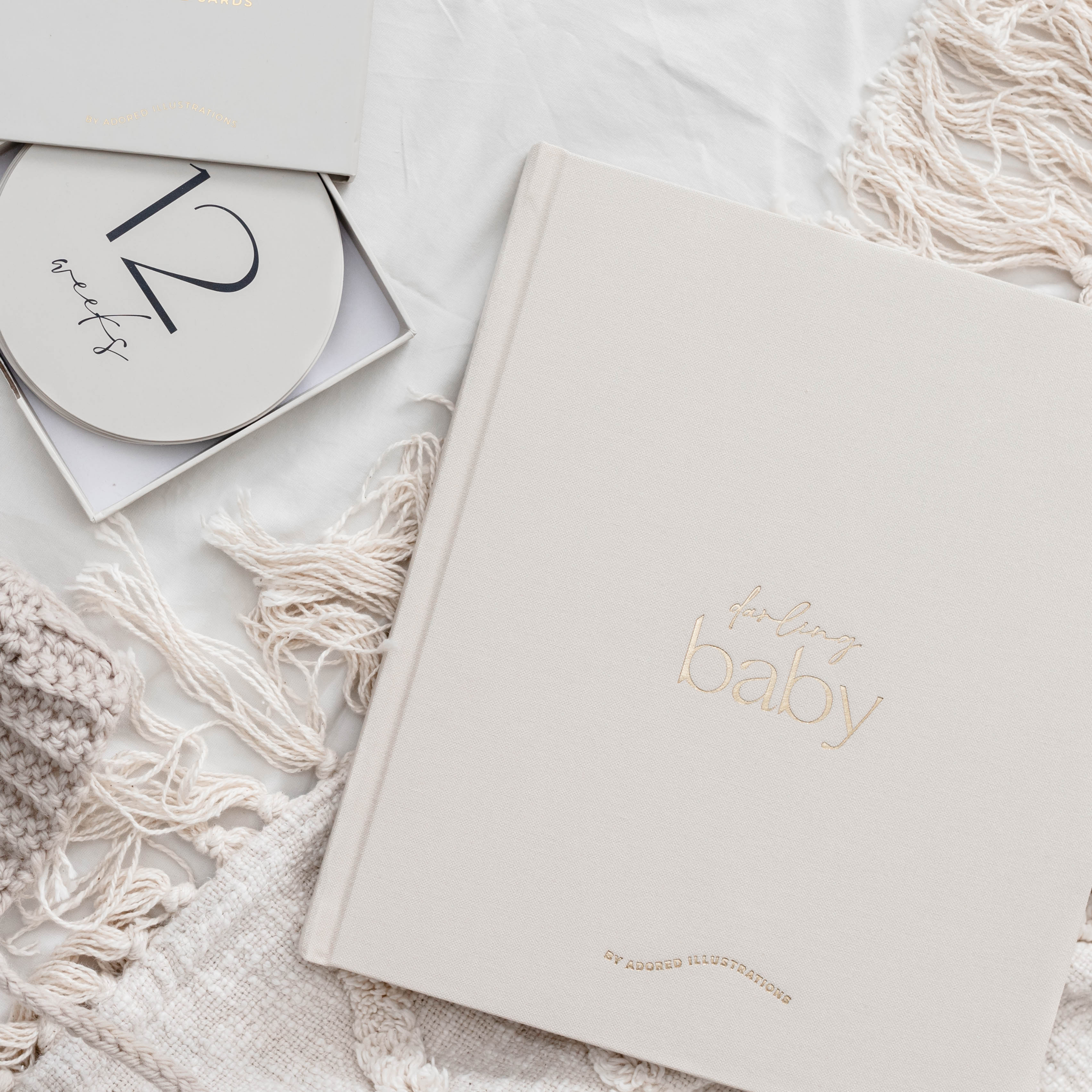 Adored Illustrations | Darling Baby Journal