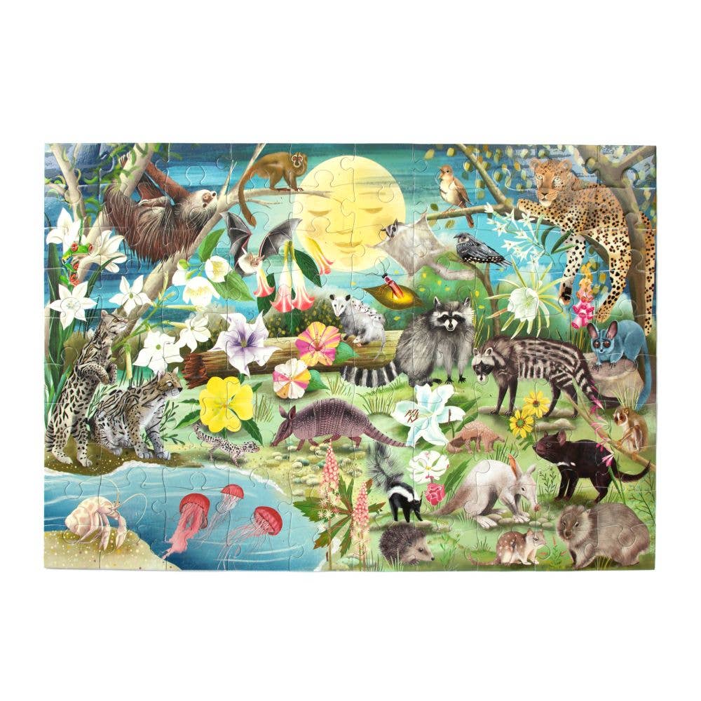 EeBoo Puzzle | Love of Nocturnal Life 100 Pc