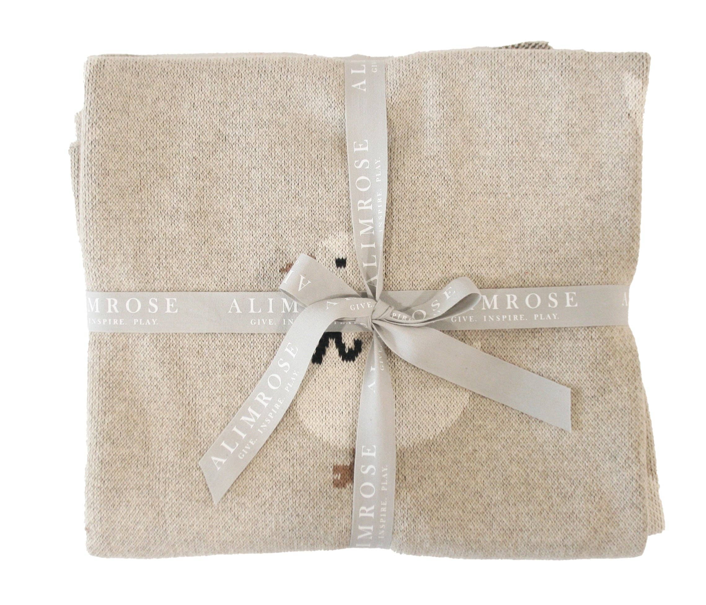 Alimrose - Duck Baby Blanket - Natural