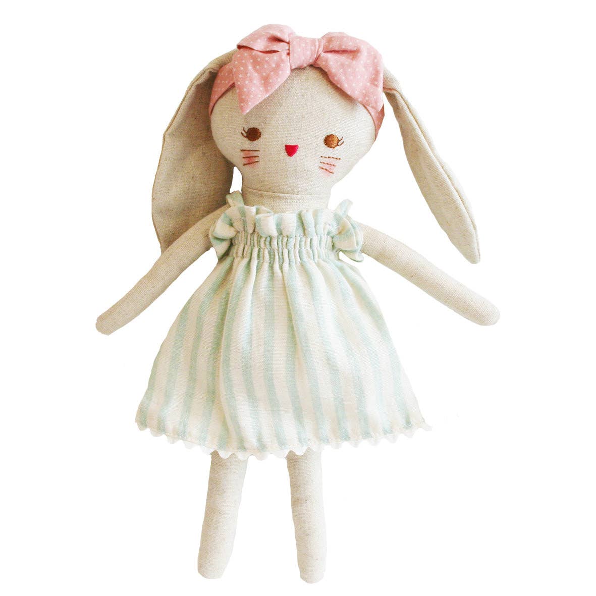 Alimrose Bopsy Bunny 26cm Sage Stripe