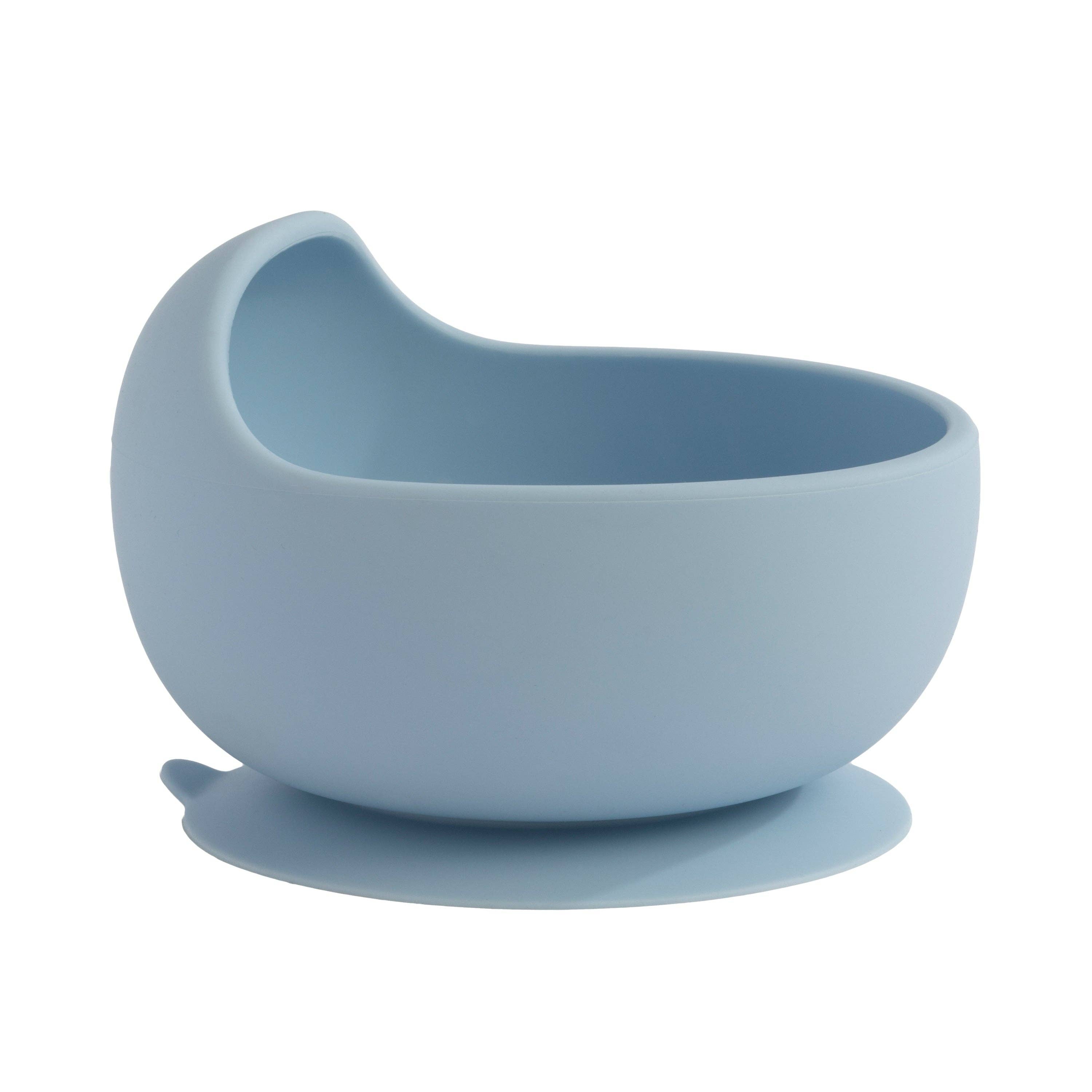 Living Textiles - Silicone Bowl- Dusty Blue
