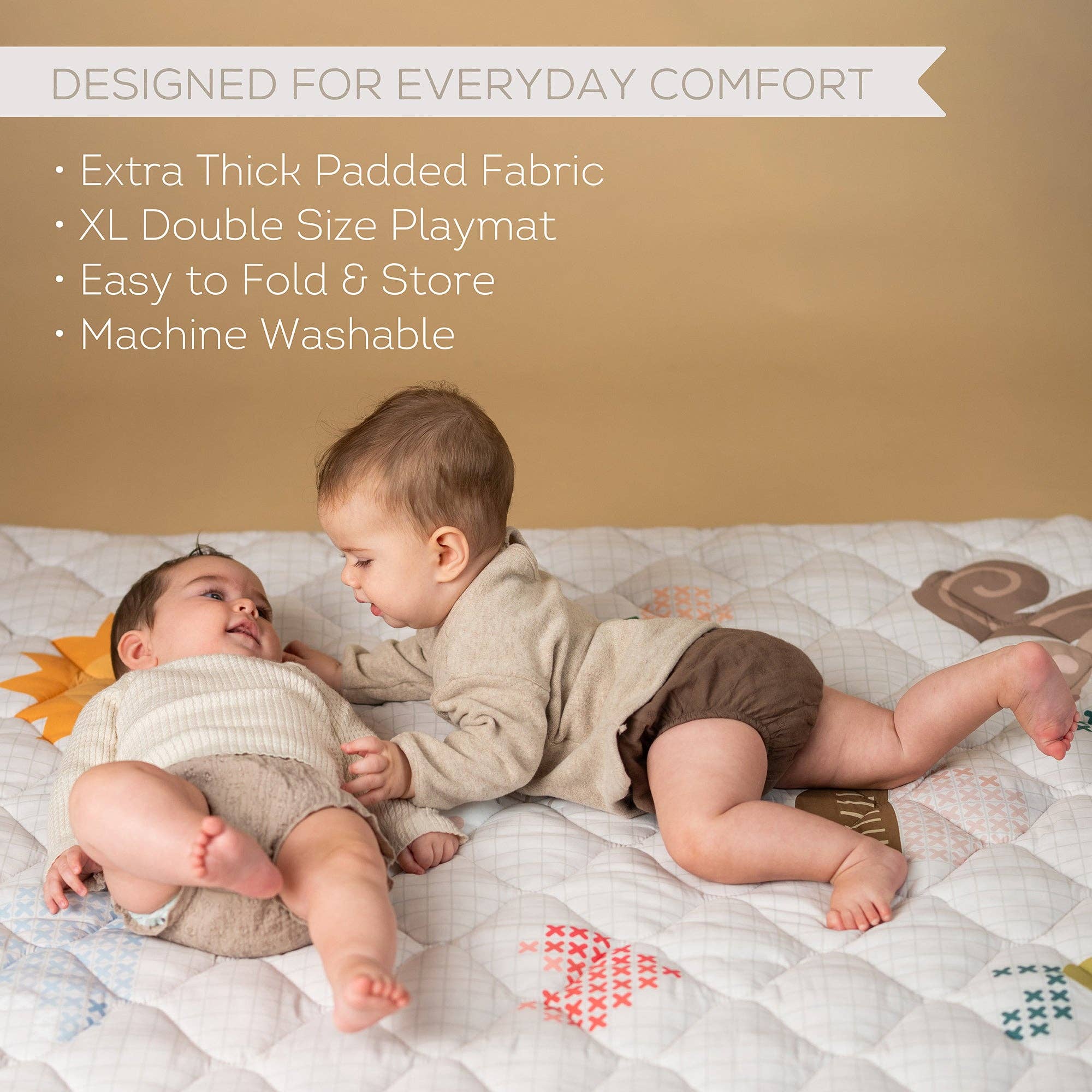Playette | Taf Toys Fantasy Bloom Quilted Play Mat