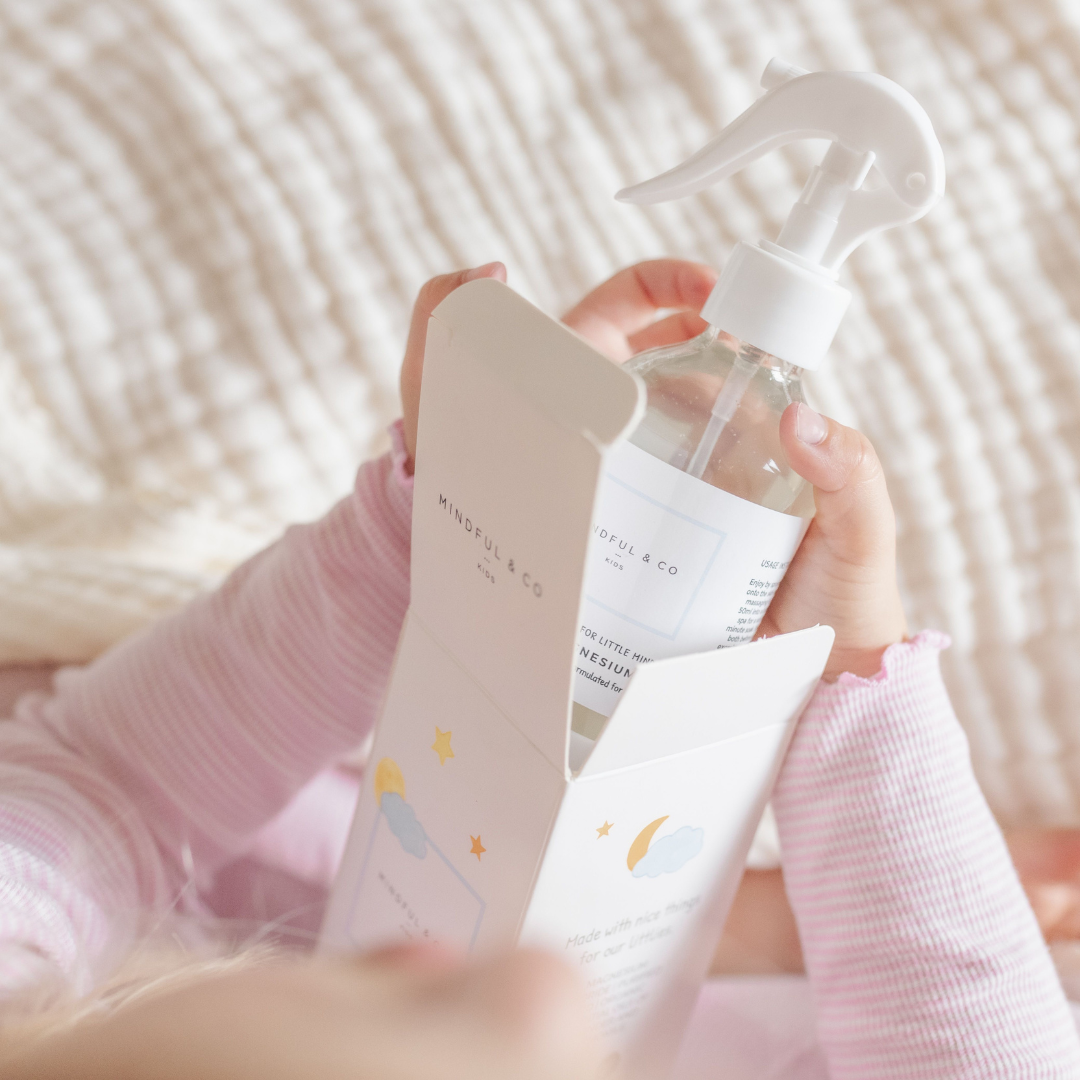 Mindful and Co Kids - Kids Magnesium Oil Spray – Sleep & Calm Support