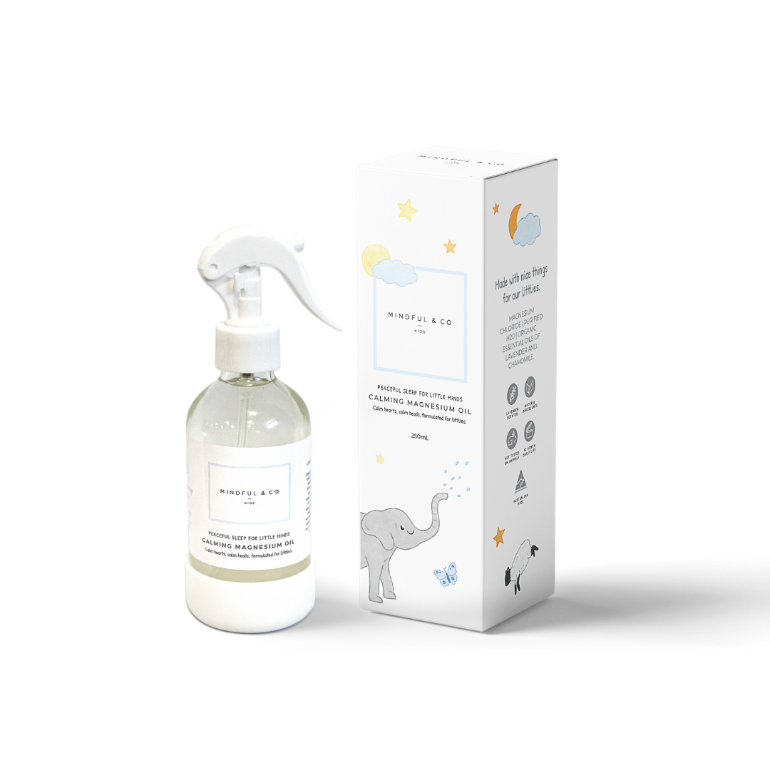 Mindful and Co Kids - Kids Magnesium Oil Spray – Sleep & Calm Support