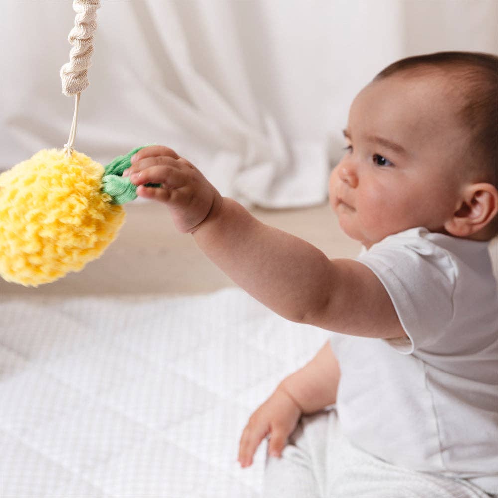 Living Textiles Mini Market Brunch Stroller Toys Pineapple & Cherries