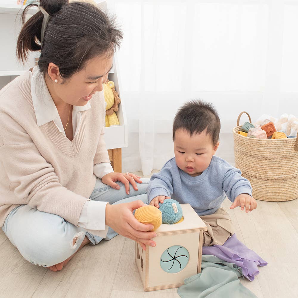 Living Textiles - 4-in-1 Sensory Learning Cube