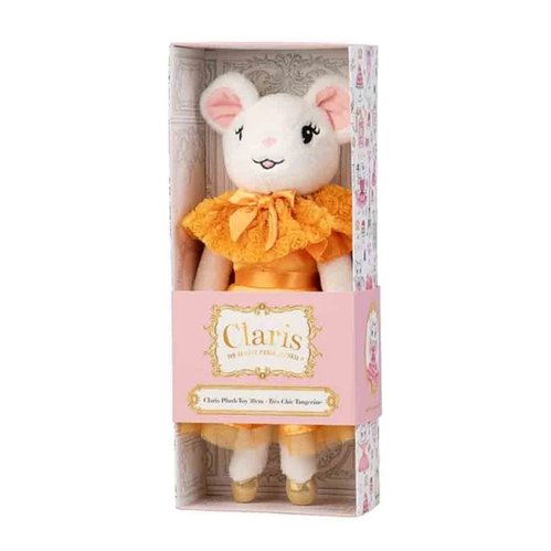 Claris Plush 30cm | Tres Chic Tangerine