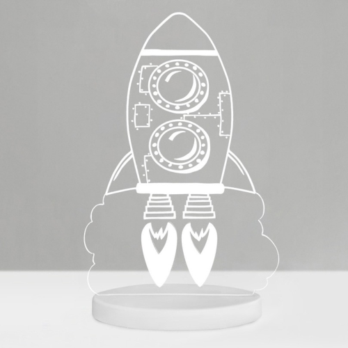 Duski Dream LED Night Light Rocket