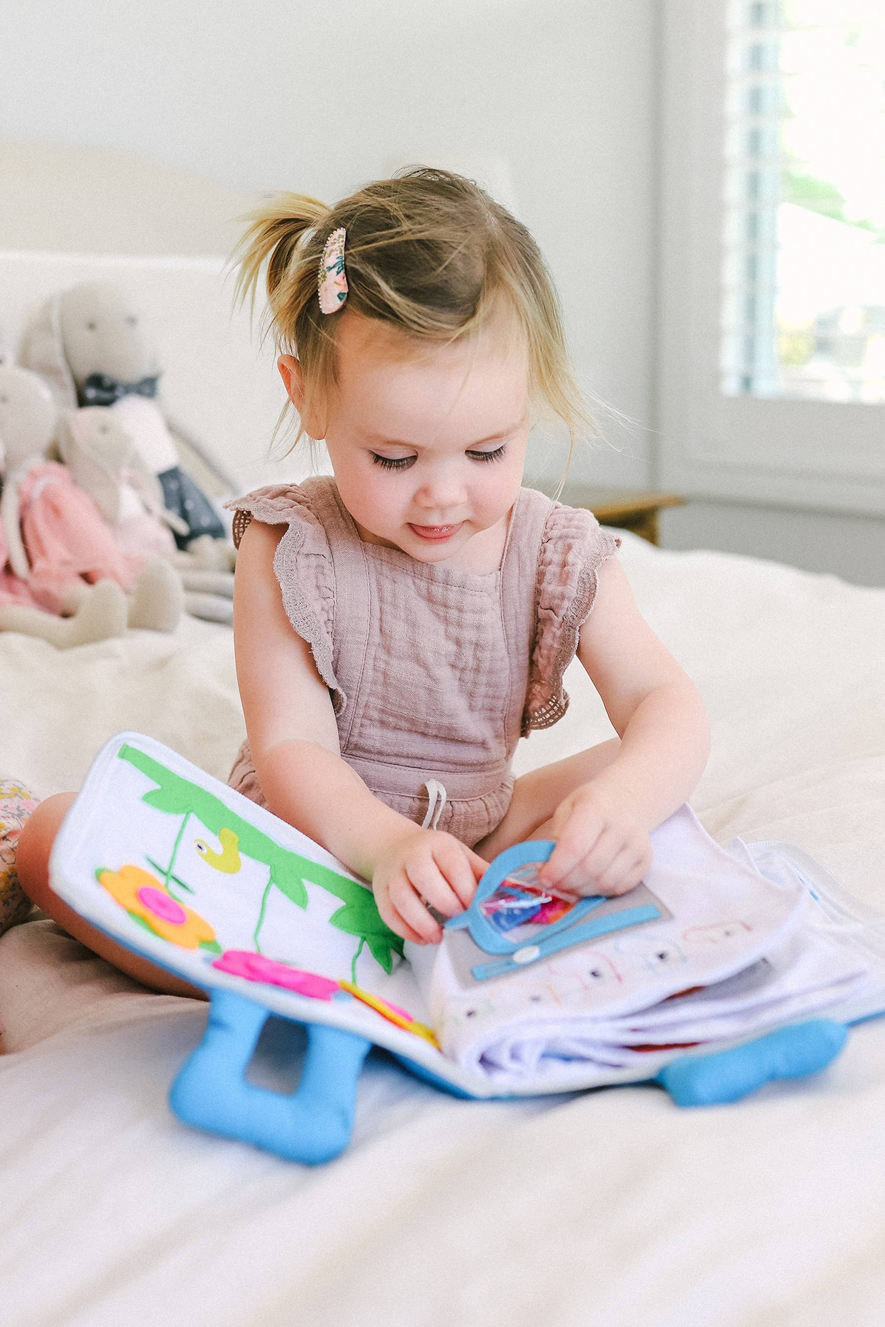 Fabric Activity Book - My Big Day: Red Cover