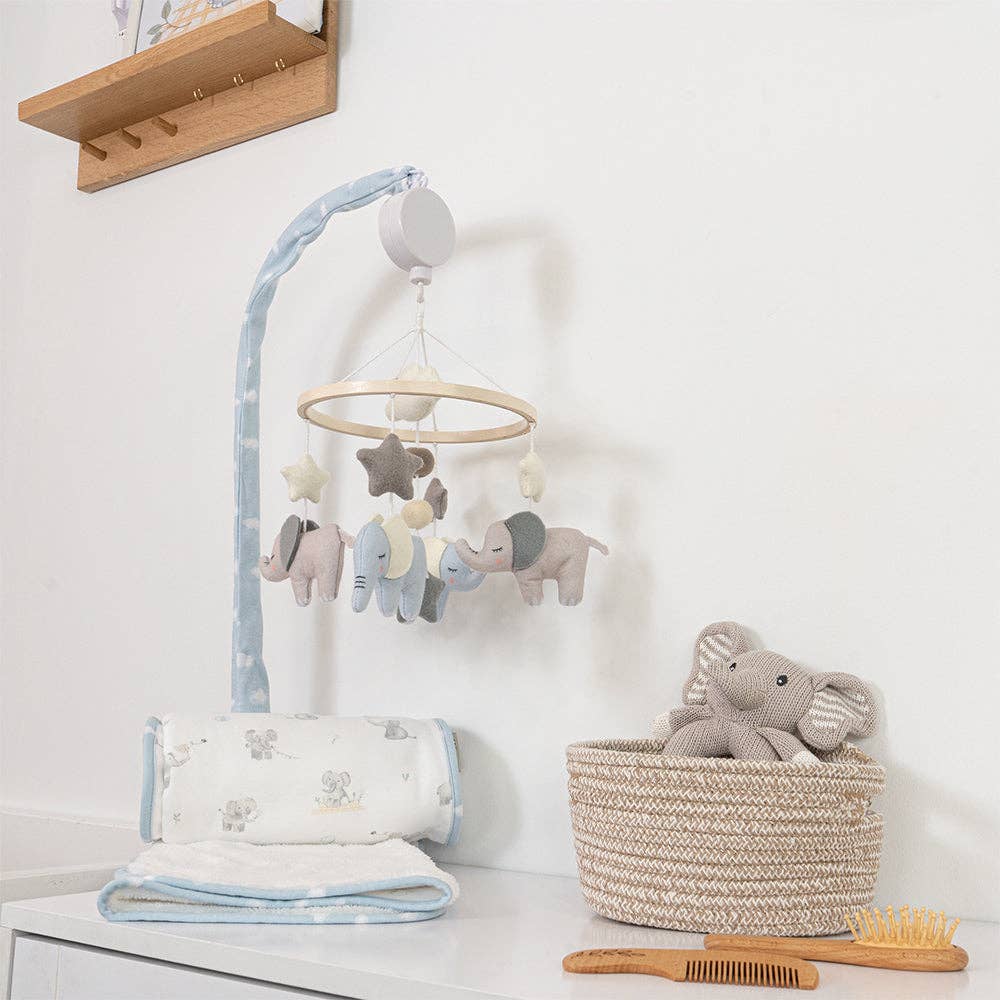 Living Textiles - Musical Mobile - Elephant Playtime