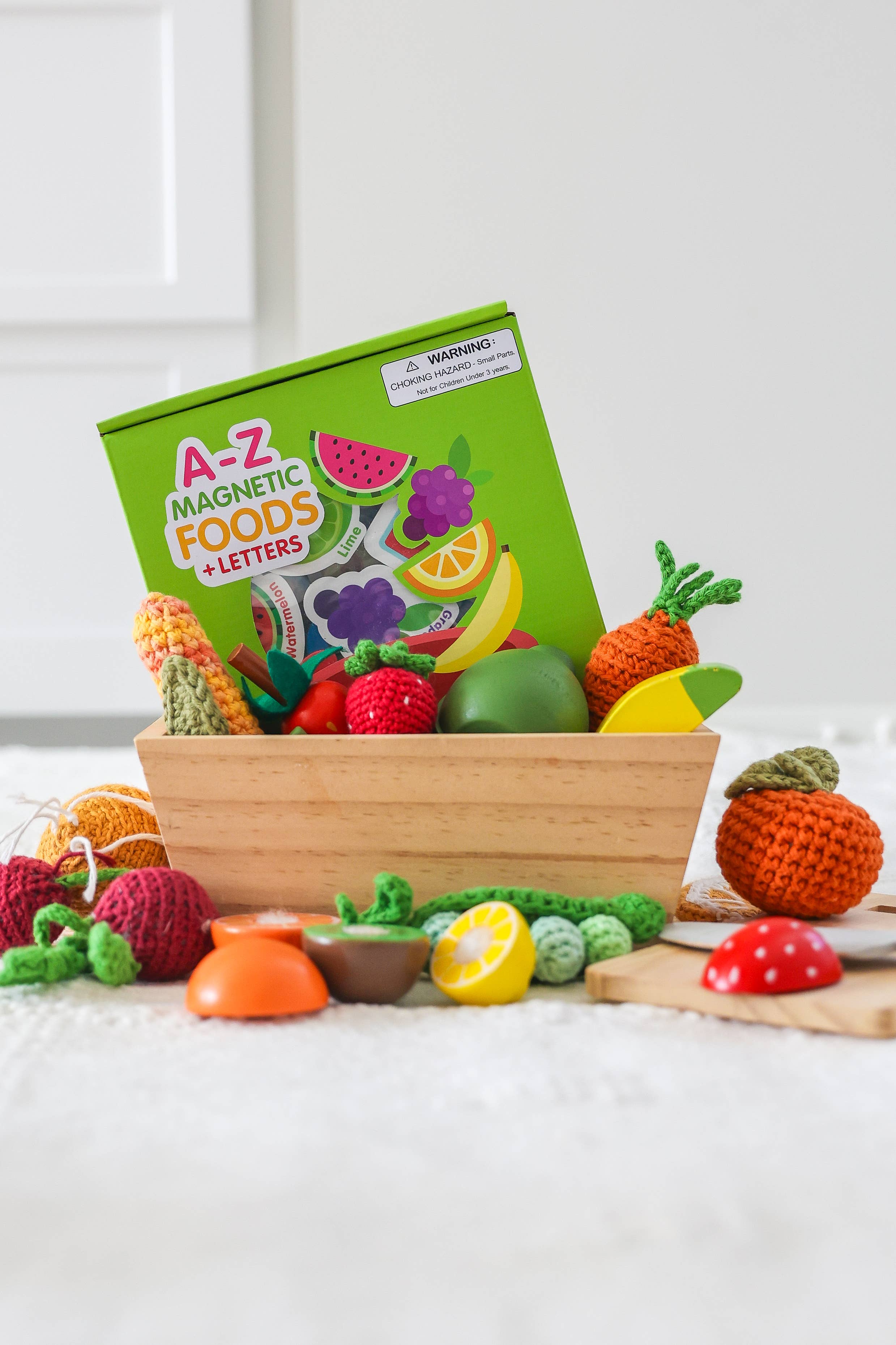 Curious Columbus | Magnetic Foods and Letters