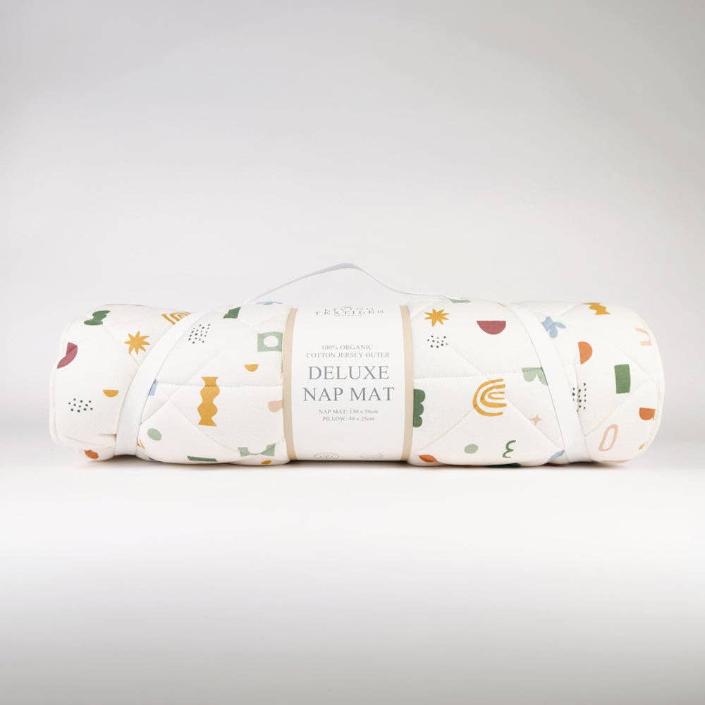 Living Textiles | Deluxe Nap Mat Geo Mod