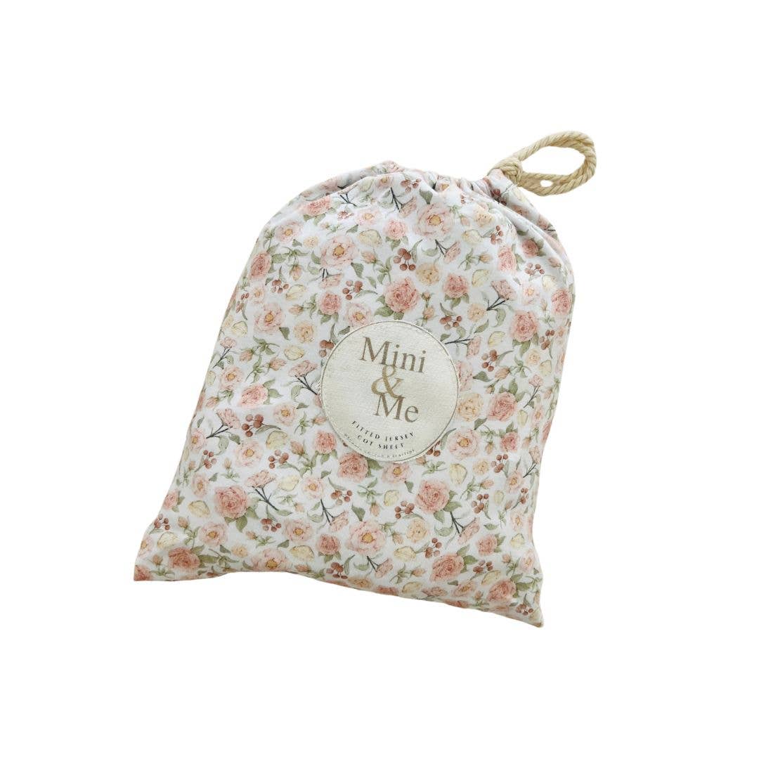 Cuddle Bug & Co | Mini & Me Cot Sheet Lola