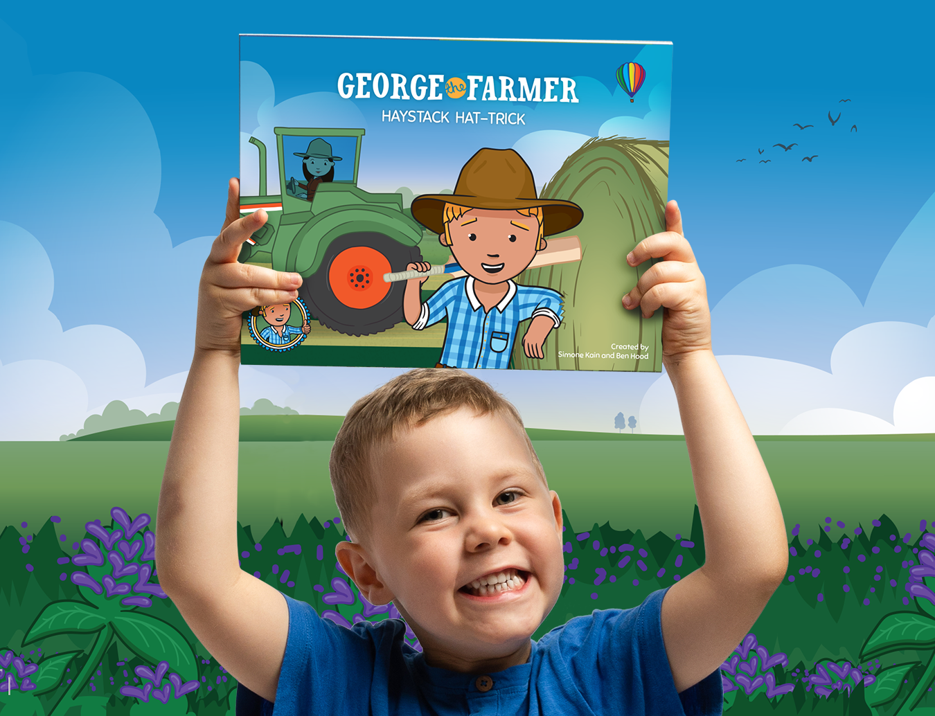 George the Farmer Haystack Hat-Trick