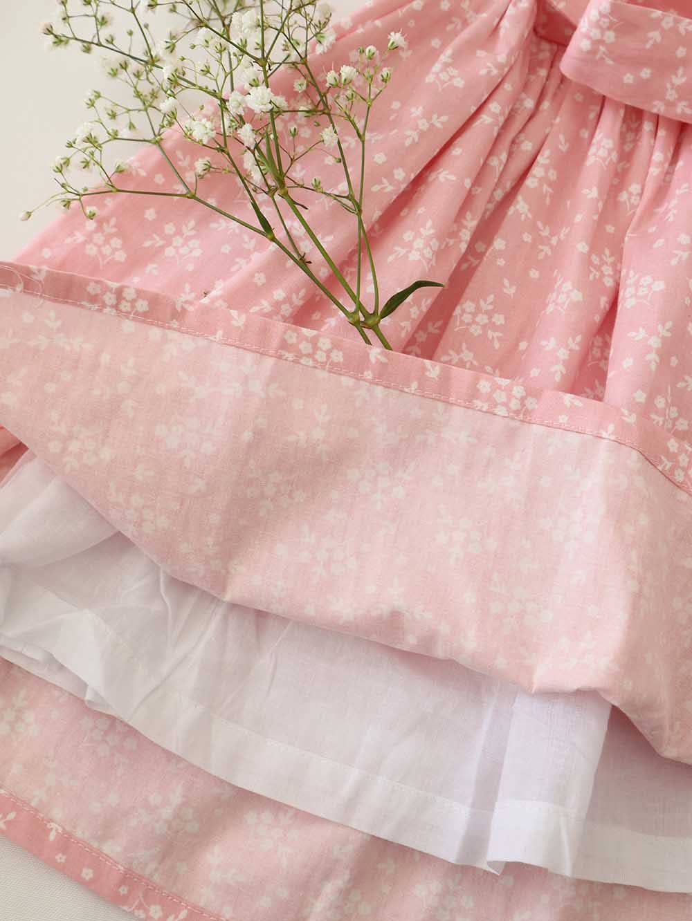 Maman | Girl Alice Blossom Pink Two-way Dress