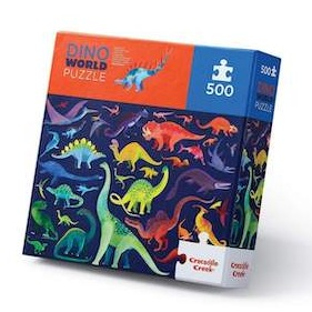 Crocodile Creek Dino World Puzzle 500 piece