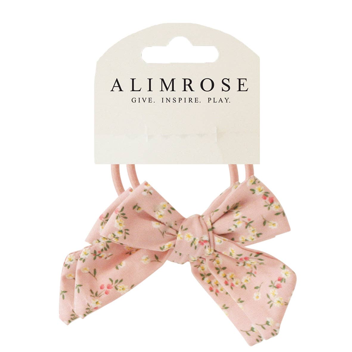 Alimrose Bow Hair Tie Set Posy Heart
