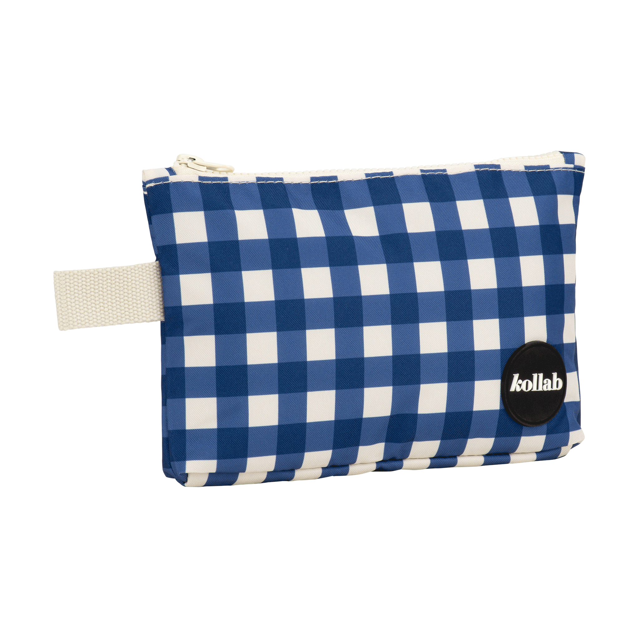 Kollab - Mini Pouch Blue Check