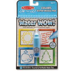 Melissa & Doug Water Wow Colours & Shapes! On the Go