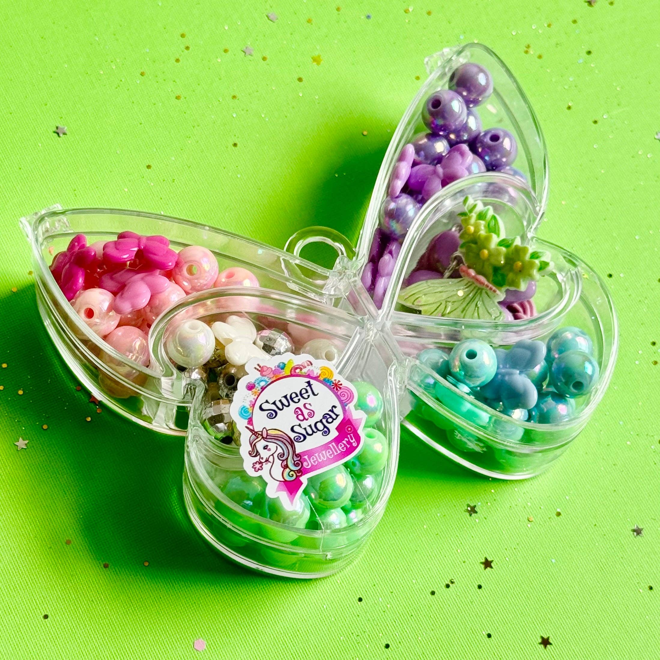 Sweet As Sugar Jewellery - Jewellery Making Kit Butterfly Shaped
