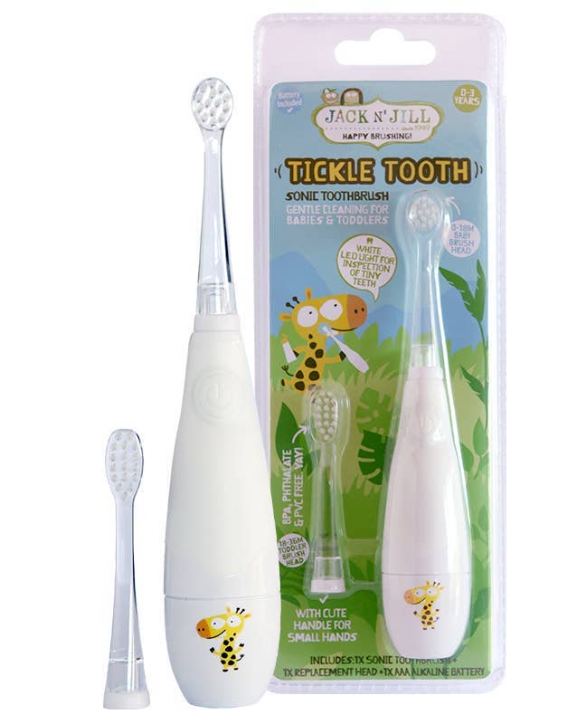 Jack N' Jill Kids - Tickle Tooth Sonic Toothbrush (0-6yrs)