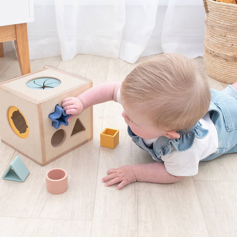 Living Textiles - 4-in-1 Sensory Learning Cube