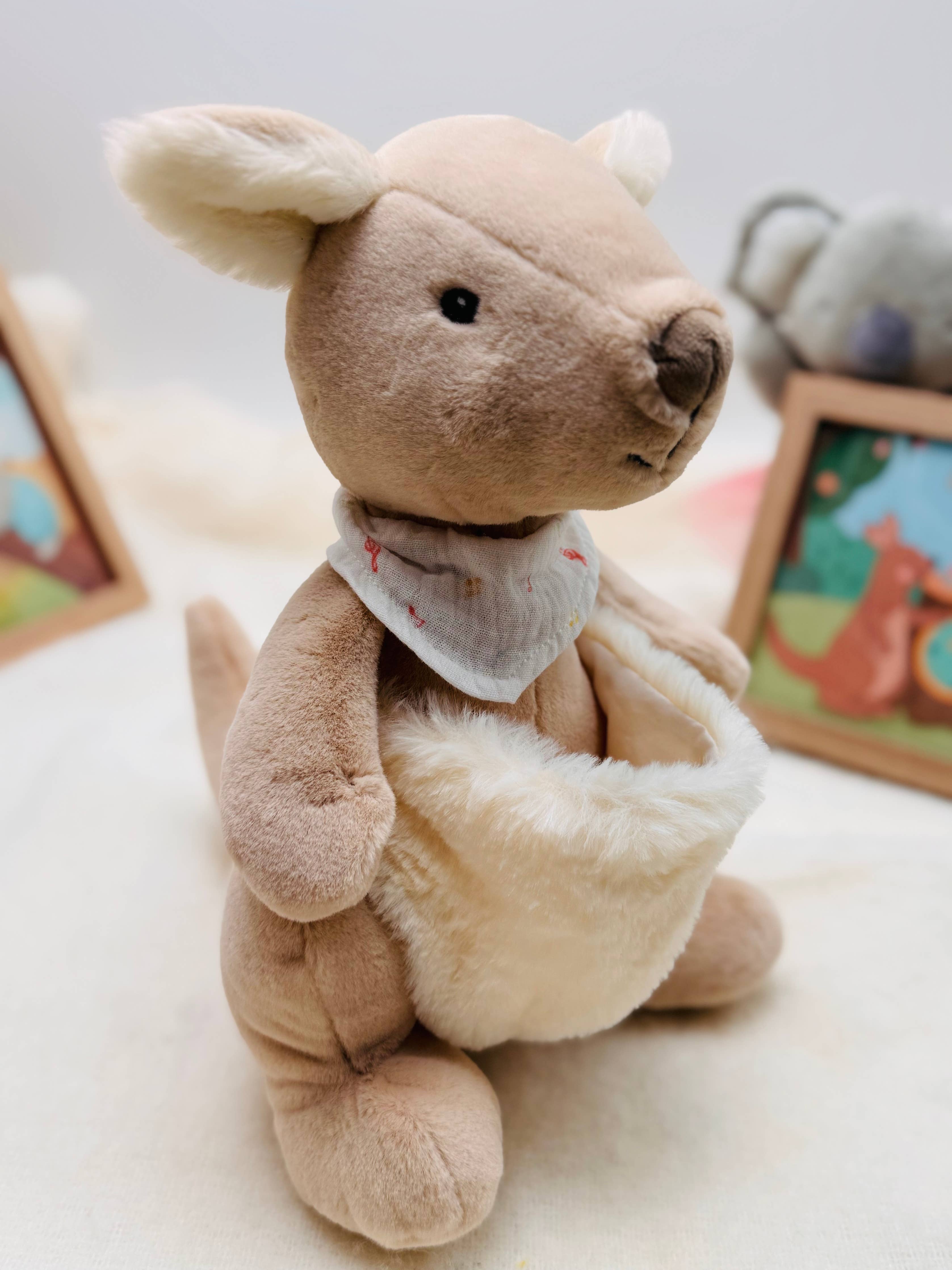 ToysLink - Onya Kids Plush Toy Kangaroo-Katie and Roo