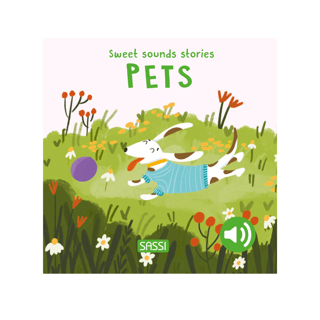 Sassi Board Book | Sweet Sounds Stories | Pets
