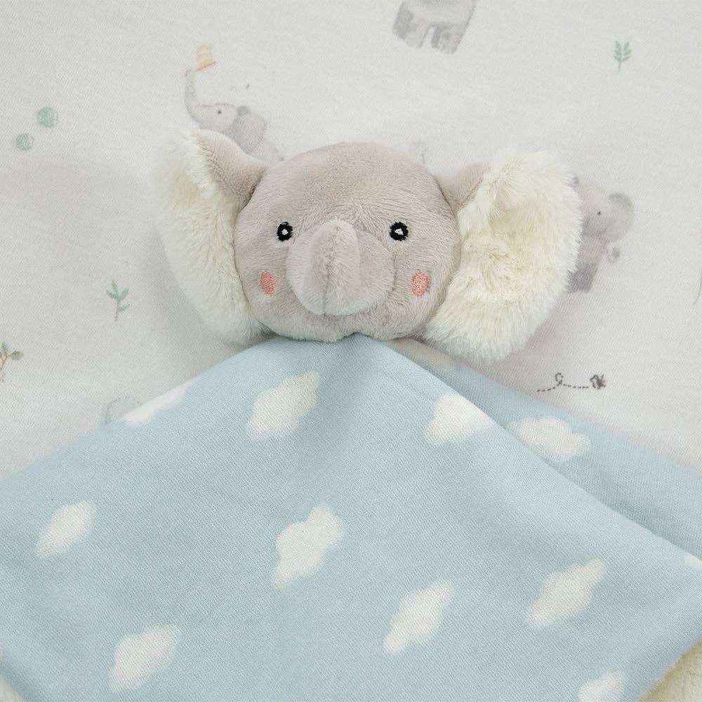Living Textiles - Security Blanket - Elephant Playtime