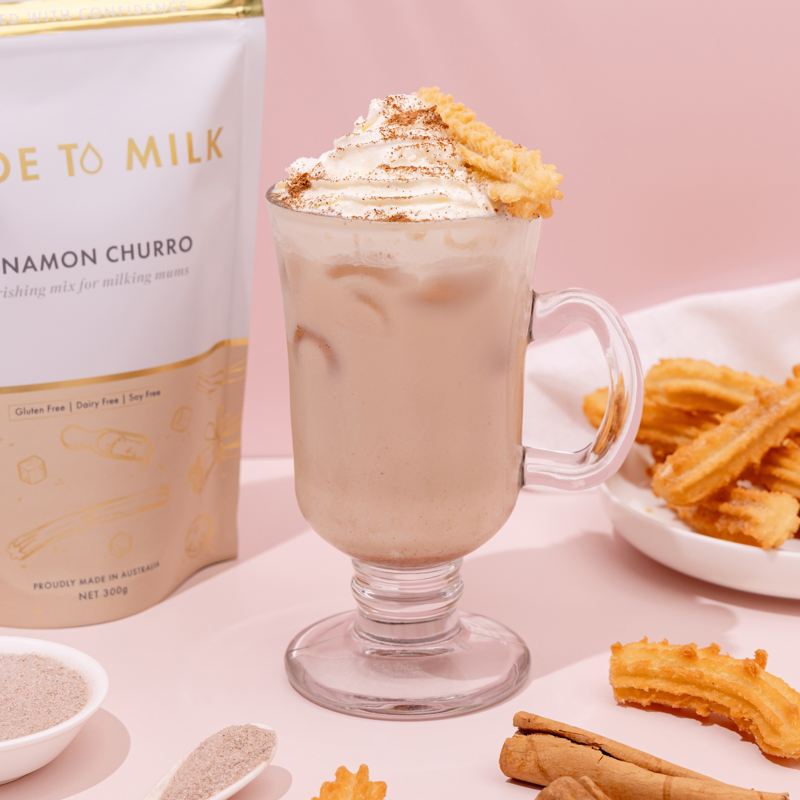 Made to Milk | Cinnamon Churro Lactation Drink