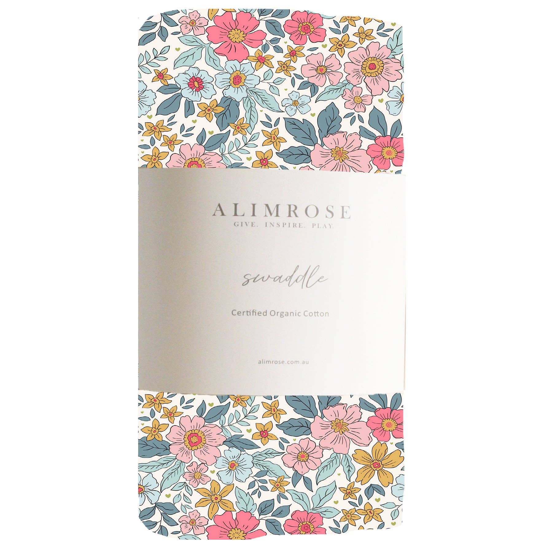 Alimrose - Muslin Swaddle French Garden