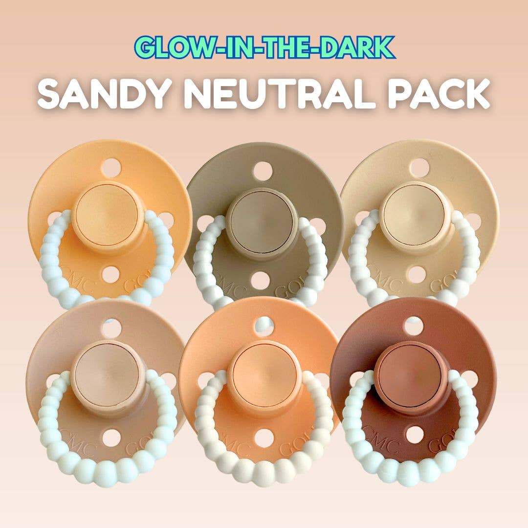 CMC Bubble (GLOW) Dummy Pre Packs (6 Pack) - Neutral Pack / Size 1 (NB-6m)