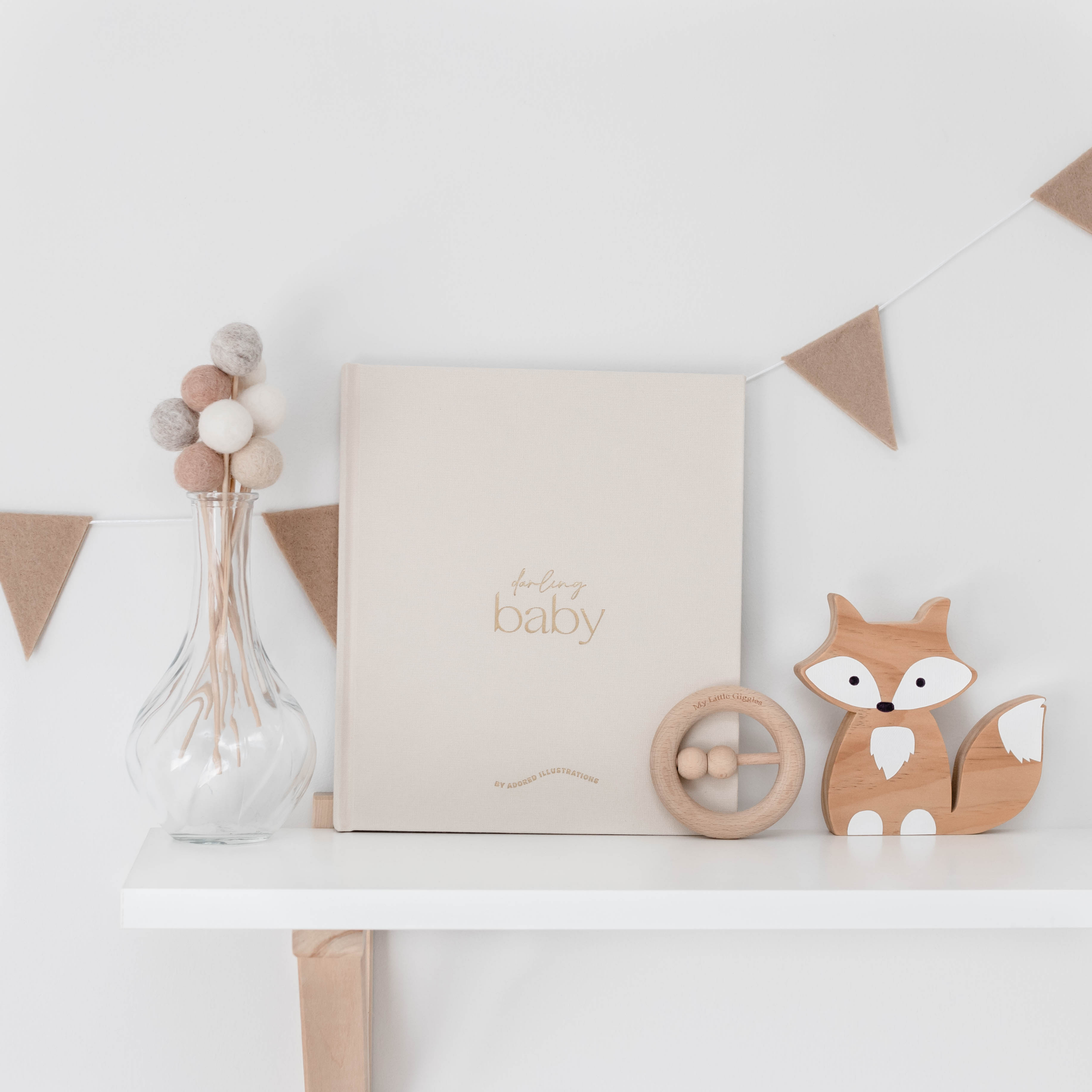 Adored Illustrations | Darling Baby Journal