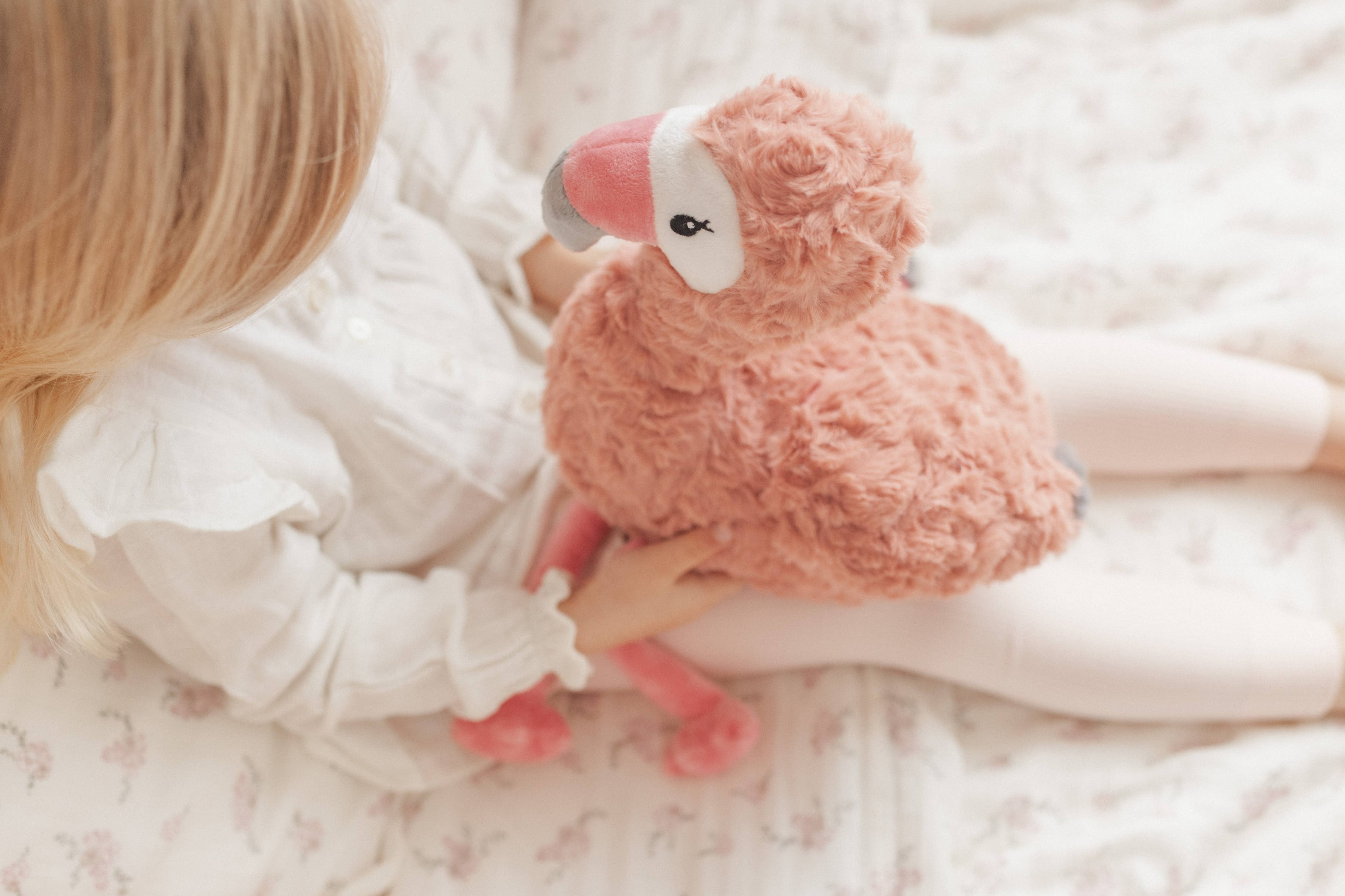 Mindful and Co Kids - Francesca The Flamingo – Weighted Sensory Toy for Kids