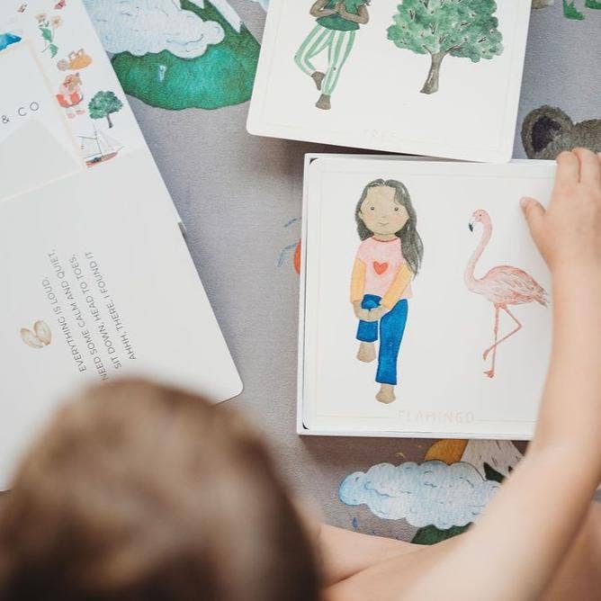 Mindful and Co Kids - Yoga Flash Cards for Kids – Calm, Focus & Movement