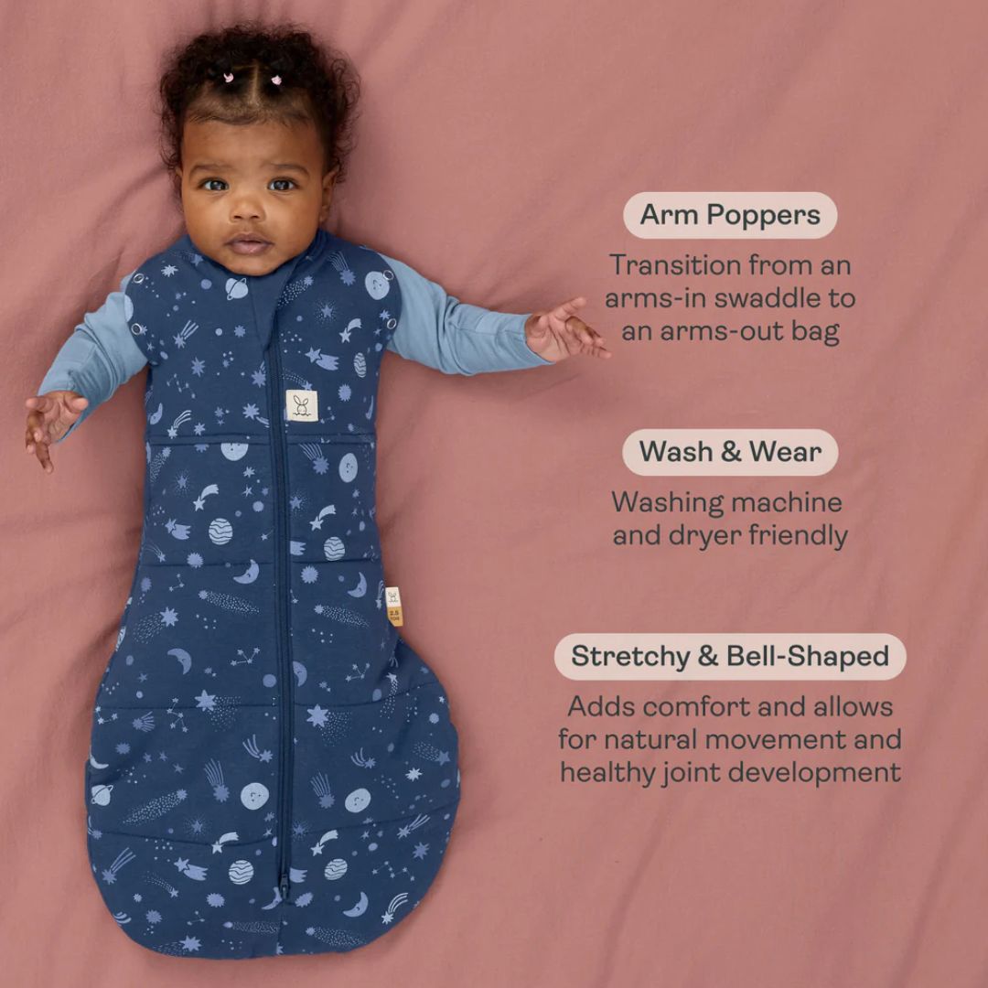 ergoPouch Cocoon Swaddle Bag 2.5TOG Starbeam