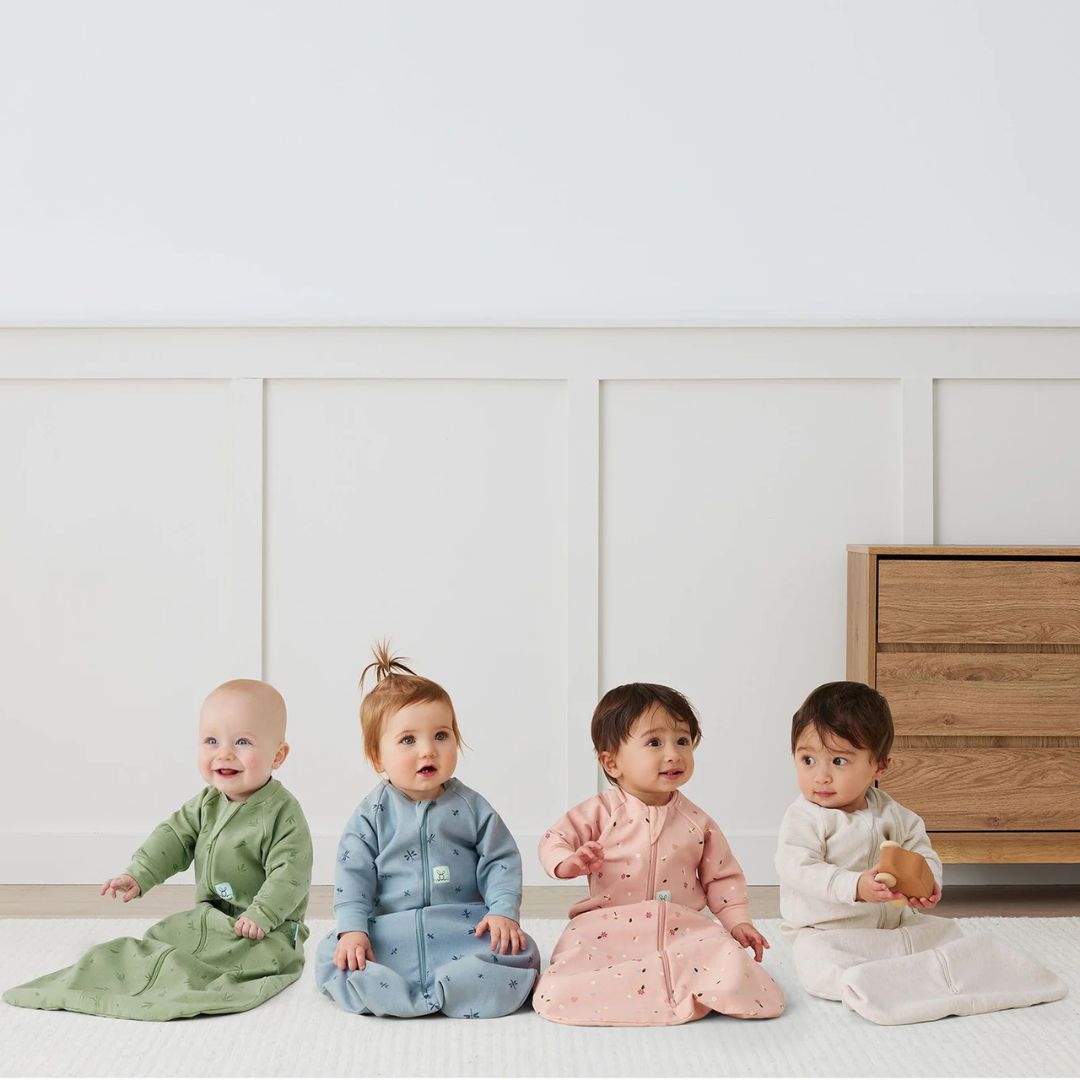 ergoPouch | Jersey Sleep Bag Long Sleeve 1.0TOG 3-12mths | Willow