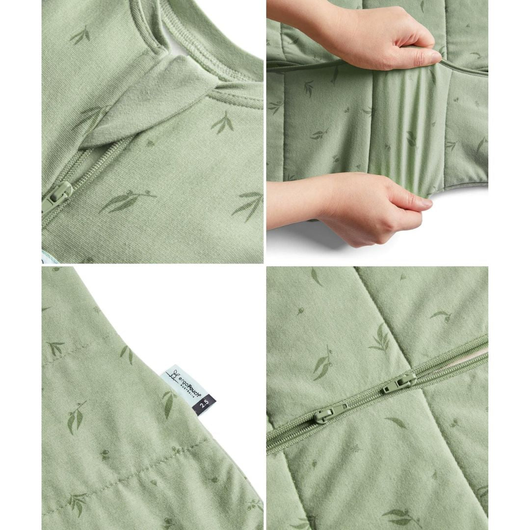 ergoPouch | Jersey Sleep Bag Long Sleeve 2.5TOG 8-24mths | Oatmeal Marle