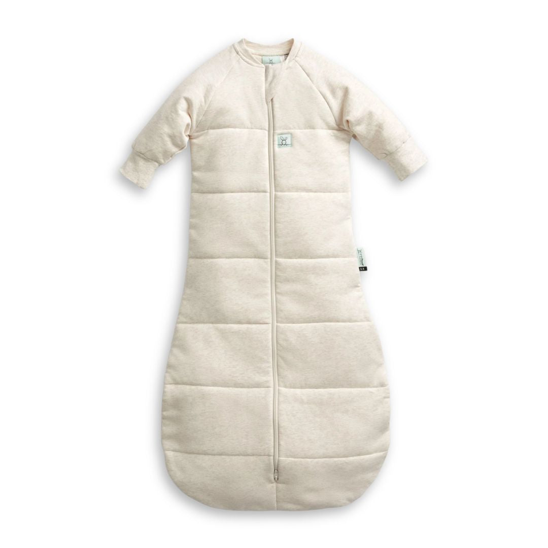 ergoPouch | Jersey Sleep Bag Long Sleeve 2.5TOG 8-24mths | Oatmeal Marle