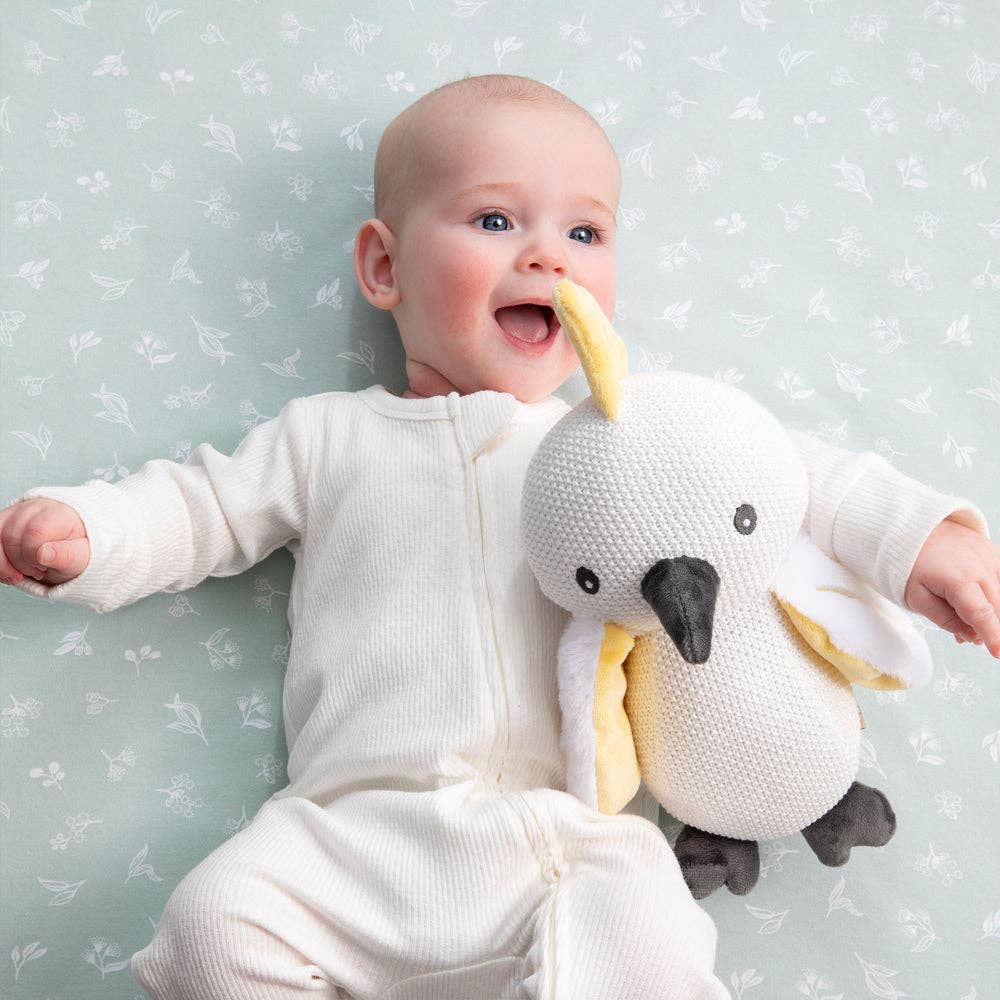 Living Textiles - Knitted Toy - Colin the Cockatoo