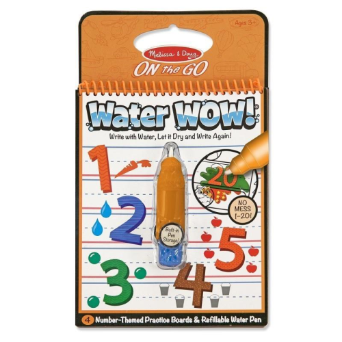 Melissa & Doug Water Wow Numbers! On the Go