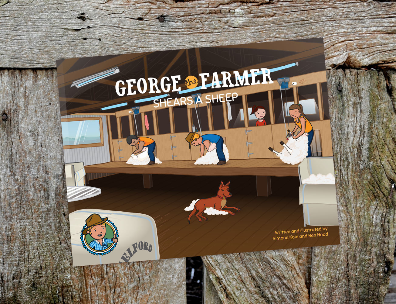 George the Farmer Shears a Sheep Picture Book