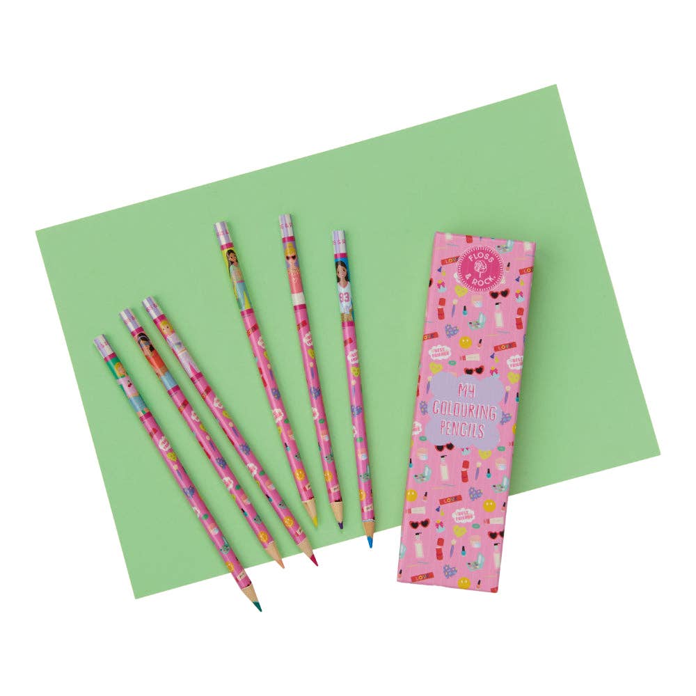 Floss & Rock My Colouring Pencils | Fashion Friends