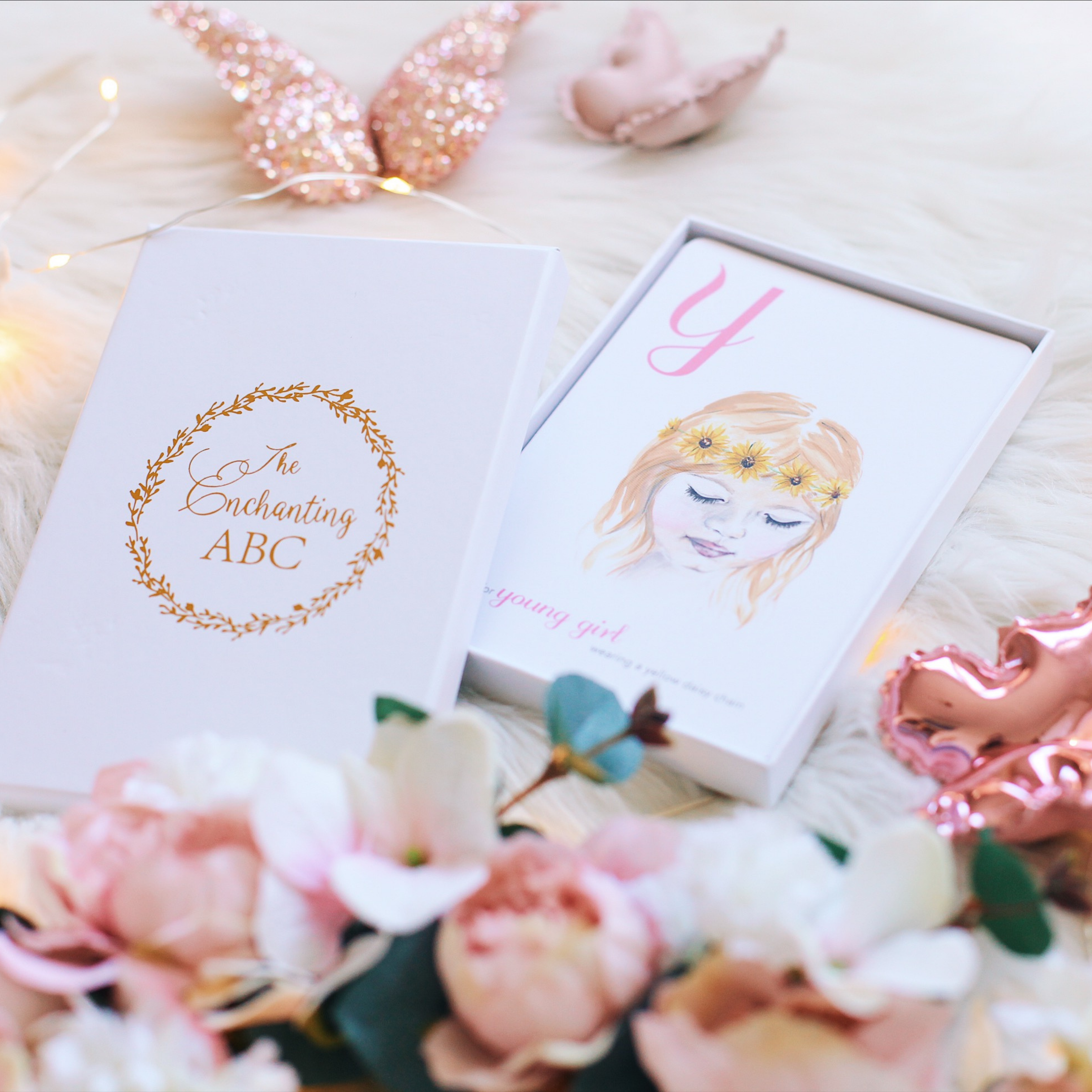 Adored Illustrations | The Enchanting ABC Flash Cards
