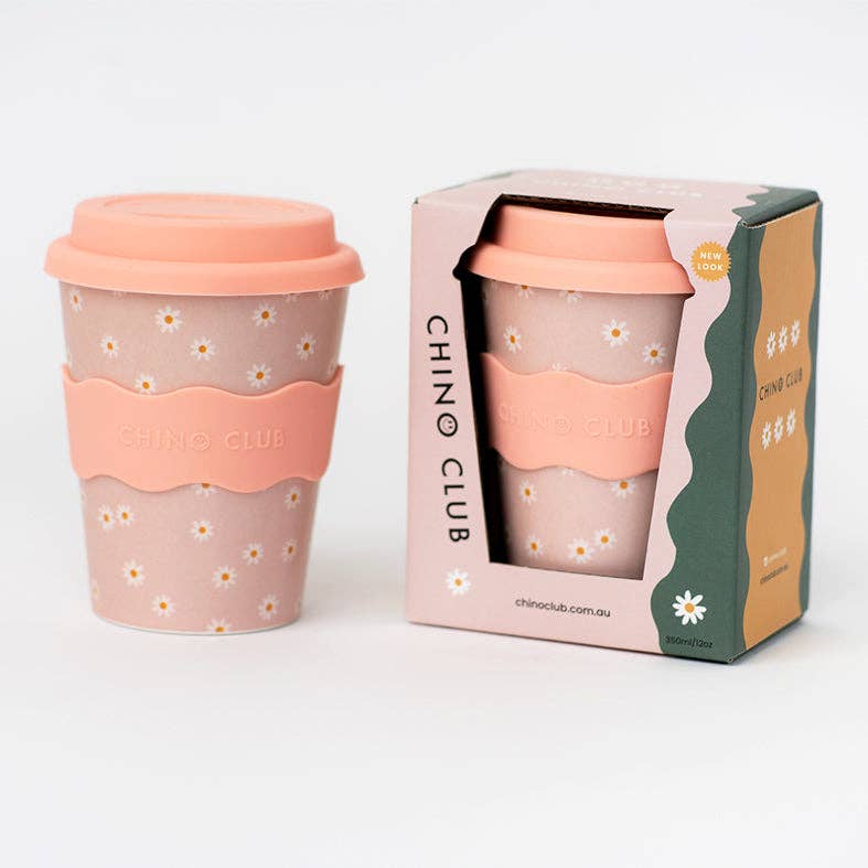 Chino Club - Pink Daisy Adult Cup 12 oz