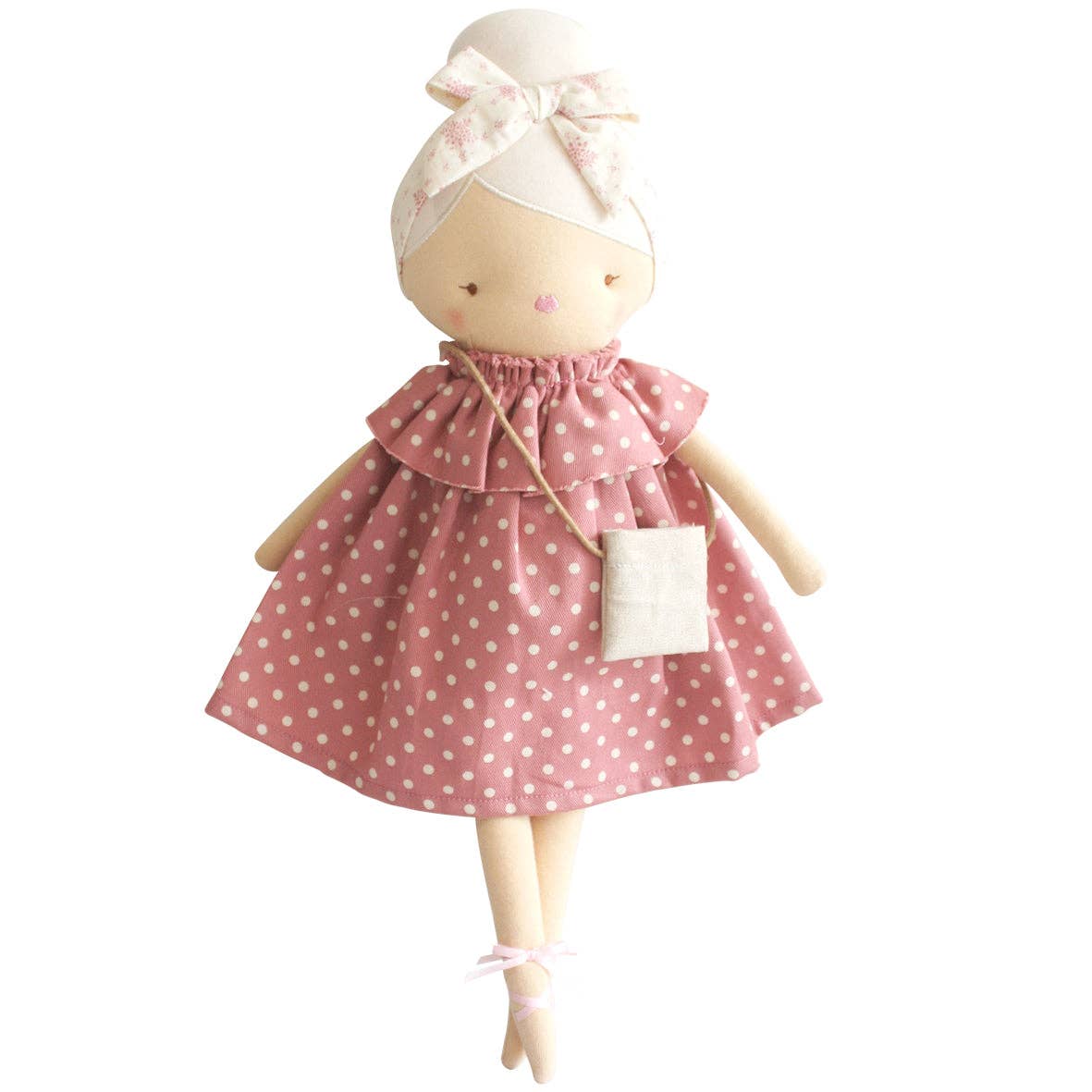 Alimrose - Piper Doll 43cm Pink Spot